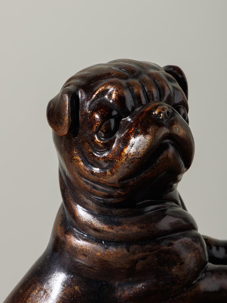 Bokstöd fransk bulldog 20,5x28x7,5cm Pris/st - 2