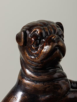 Bokstöd fransk bulldog 20,5x28x7,5cm Pris/st