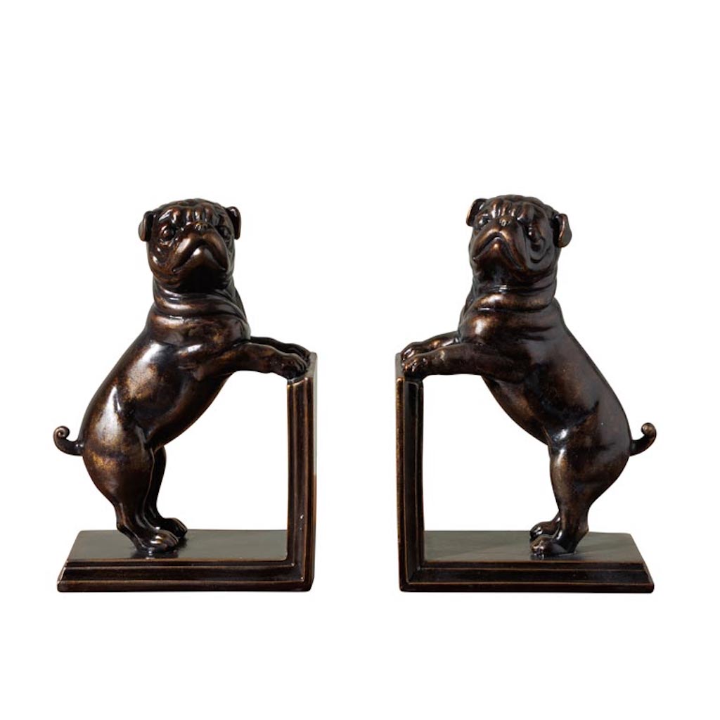Bokstöd fransk bulldog 20,5x28x7,5cm Pris/st - 4