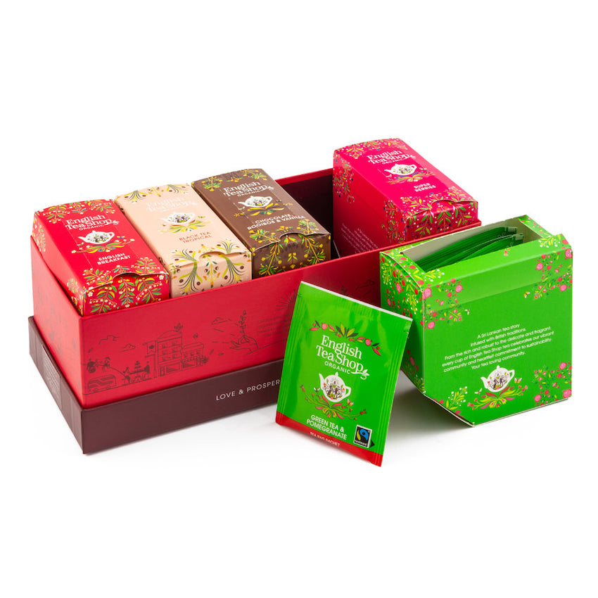English Tea Shop – Everyday Favourites 40 påsar 5 smaker EKO i presentask 86g - 3