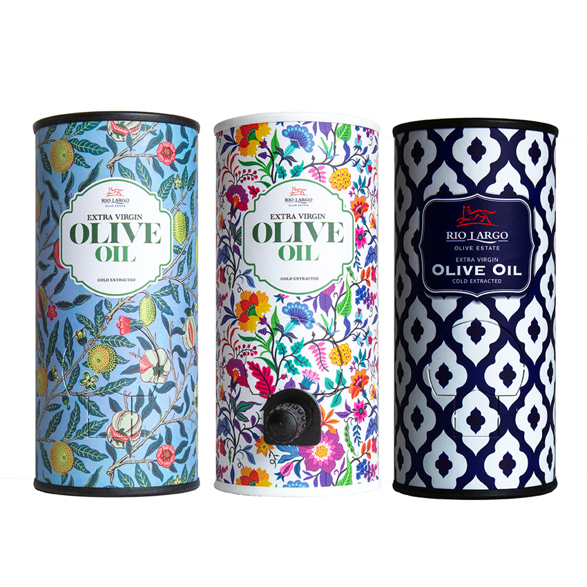 Olivolja Extra Virgin – bag-in-box i mönster Casablanca Dusk 1 liter - 2