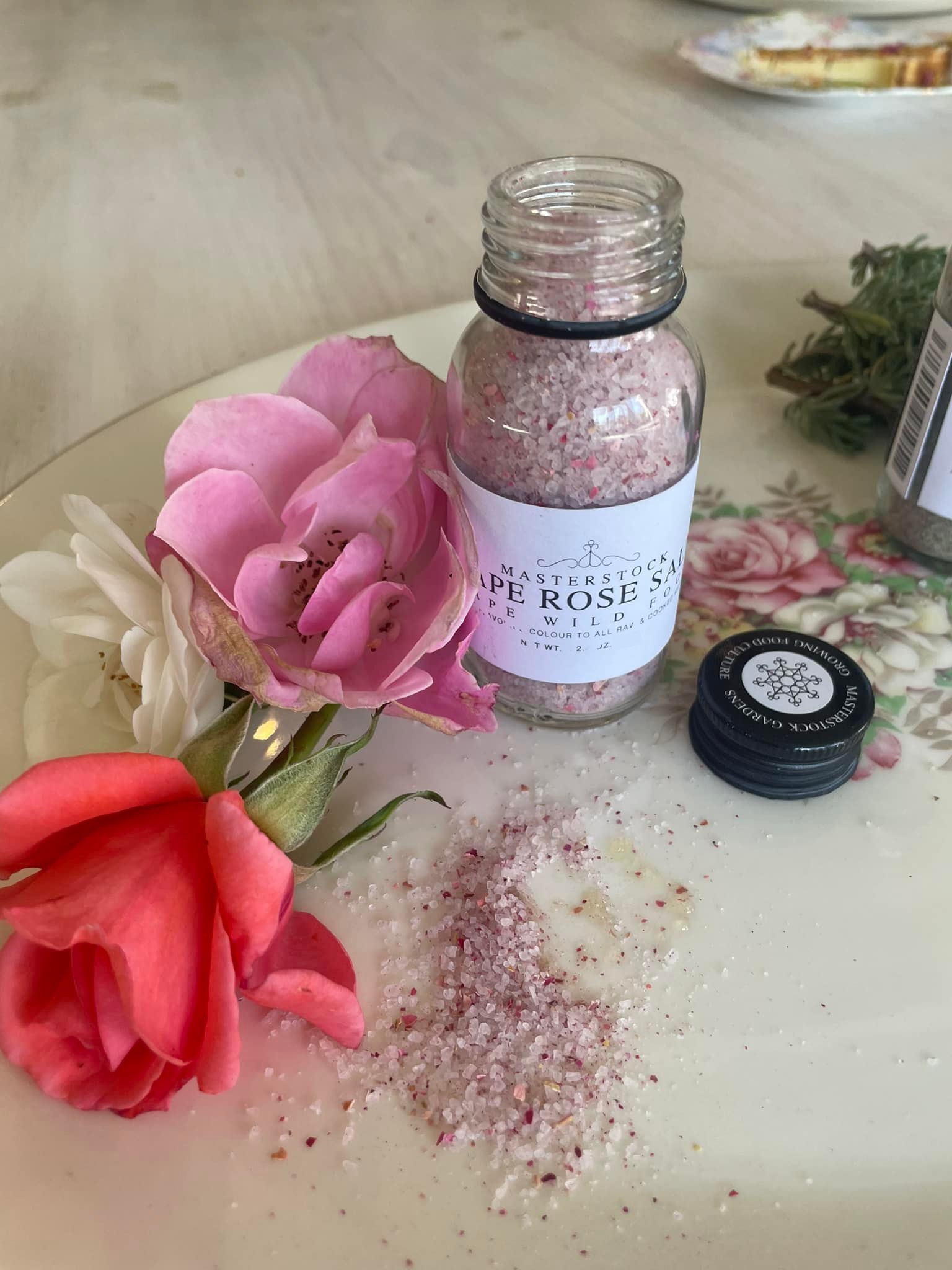 Cape Rose Salt – Rossalt i glasburk 63g - 3