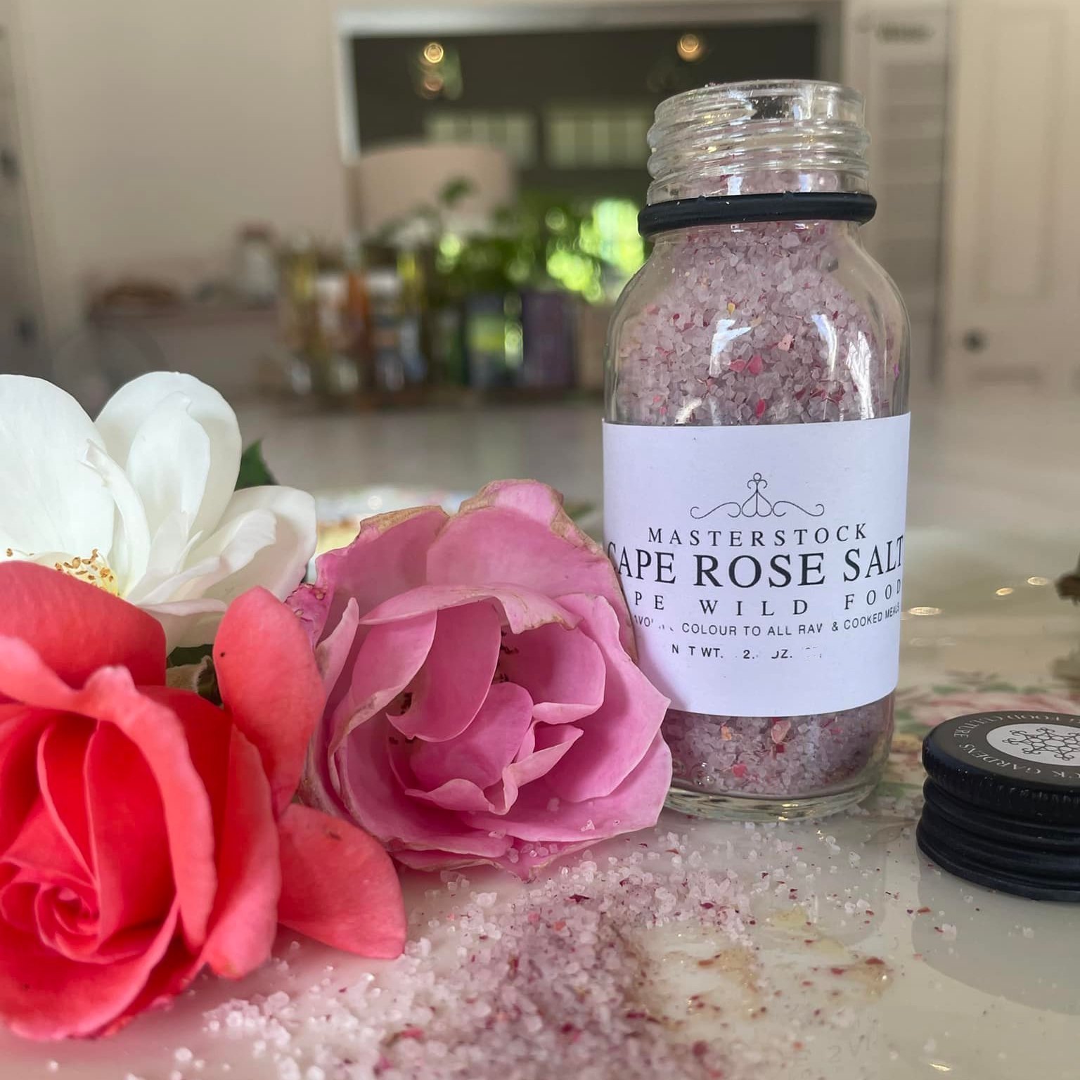 Cape Rose Salt – Rossalt i glasburk 63g - 5