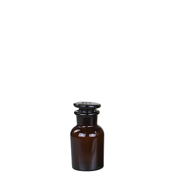 Apoteksflaska med lock – brun XS 60ml