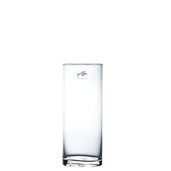 Glasvas rund cylinder Klar Ø:9,5cm H:14cm