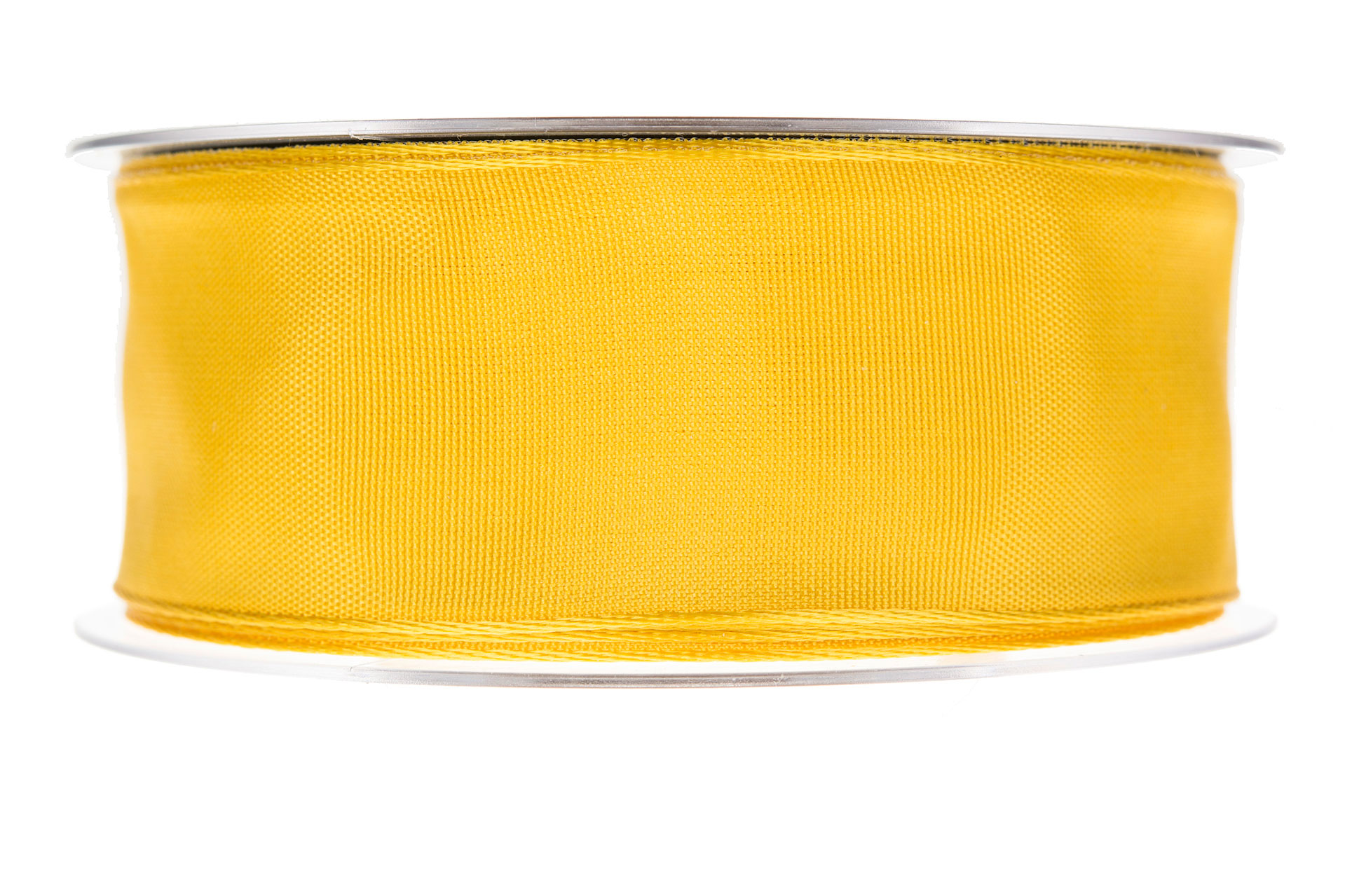 PRESENTBAND – Textilband Gult B:40mm pris/m