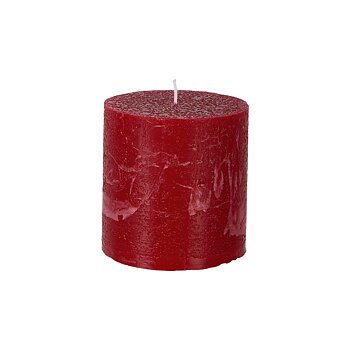 BLOCKLJUS COTÉ NORD Röd Ø10XH10cm 60H