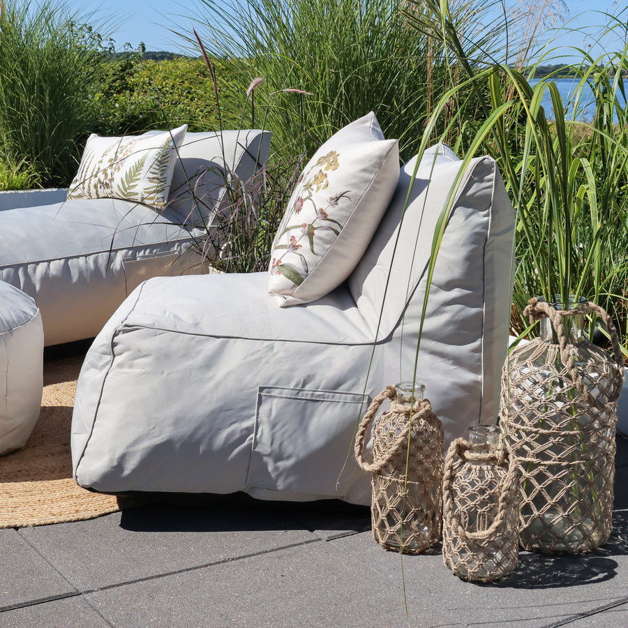 Loungestol beige