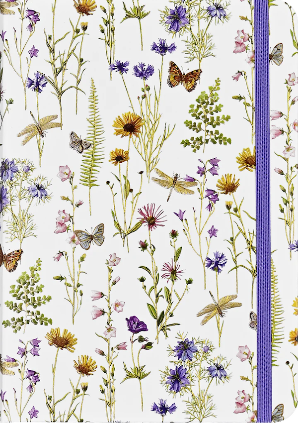 Anteckningsbok – Wildflower Garden 18x13cm 160 sidor