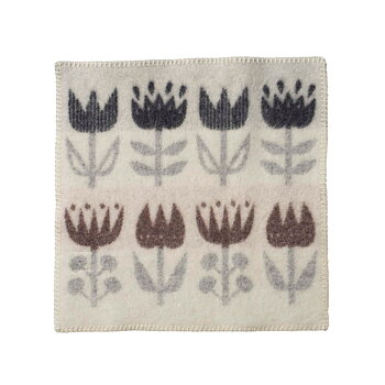 Sittunderlag KLIPPAN TULIP i 100% lammull Grå 43x43cm