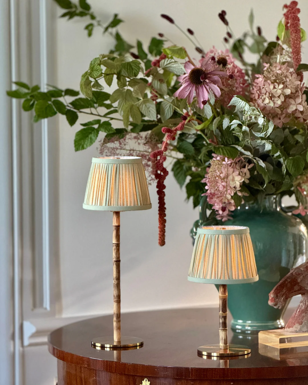 Portabel bordslampa Palm Beach bambu - 3