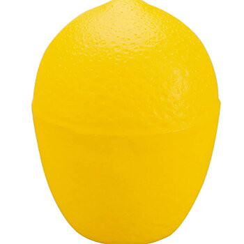 Citronskydd burk gul 10x10x7cm
