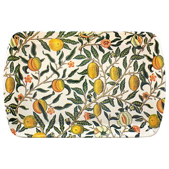 Bricka i Morris' mönster Fruits 21x14cm