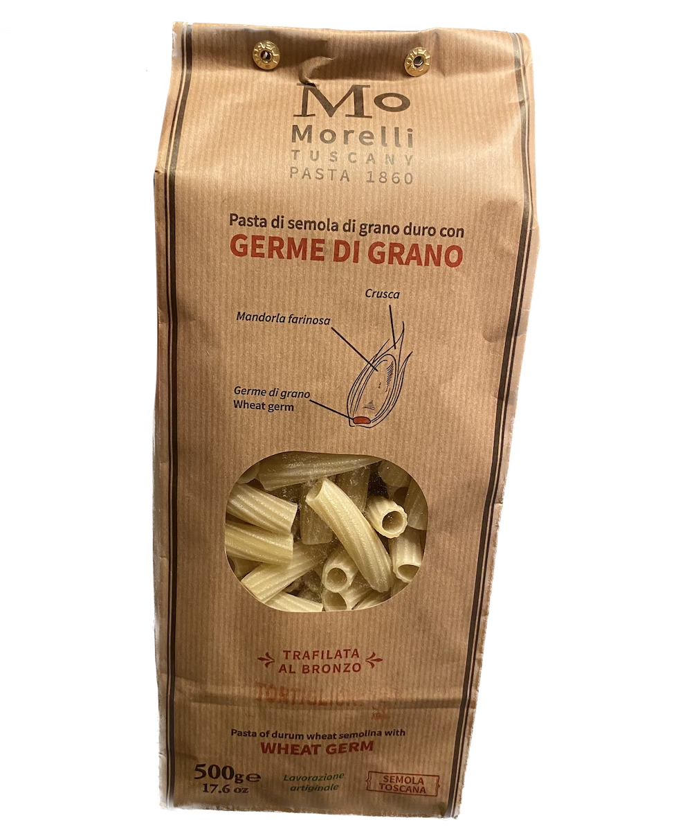 Morelli TORTIGLIONI GERME DI GRANO – Tortiglioni med vetegroddar 500g - 2