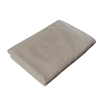 Liten frottéhandduk SALTÖ i 100% bomull – KHAKI 40x60cm