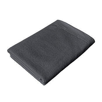Liten frottéhandduk SALTÖ i 100% bomull – MÖRKGRÅ 40x60cm