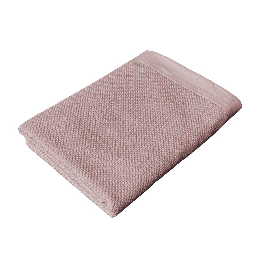 Liten frottéhandduk SALTÖ i 100% bomull – ROSA 40x60cm