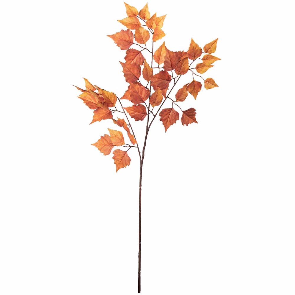 Kvist med höstlöv – BJÖRK konstgjord 80cm