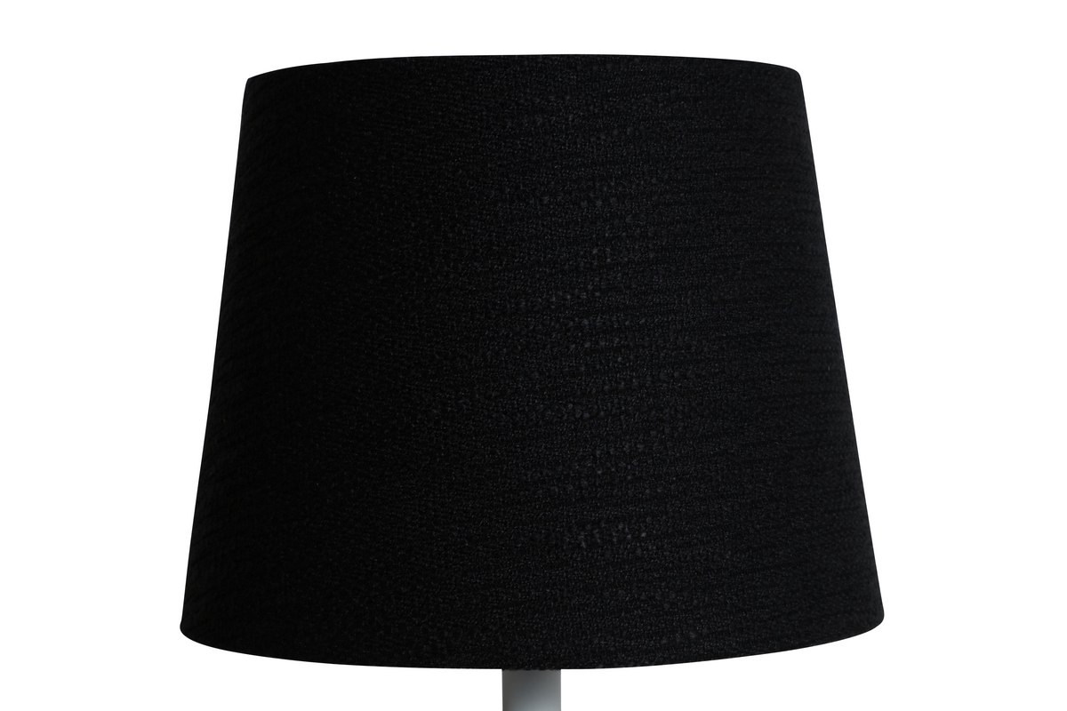 LAMPSKÄRM RUSTIK SVART 22x28x22cm