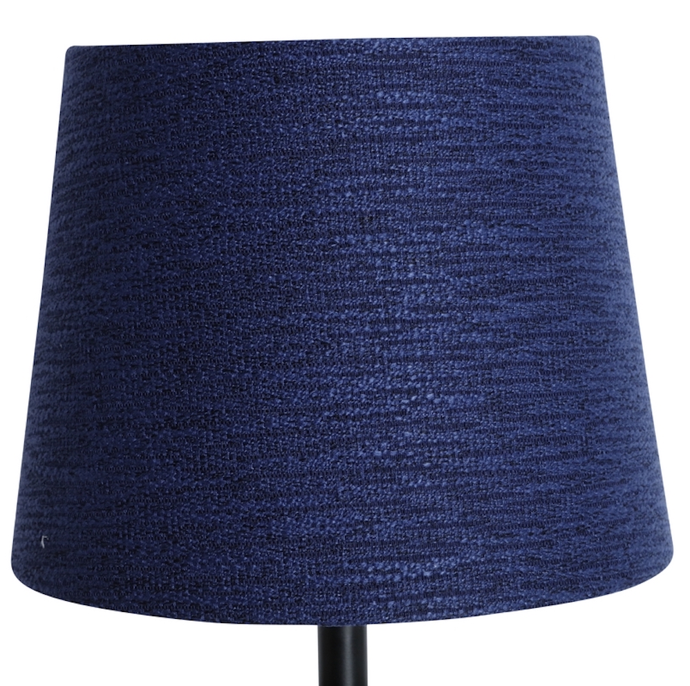 LAMPSKÄRM RUSTIK MÖRKBLÅ 22x28x22cm