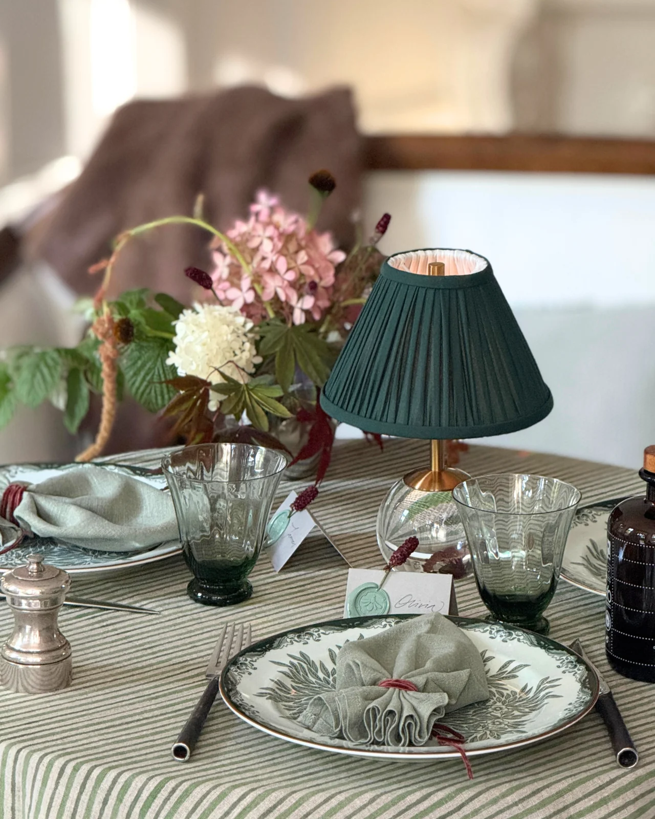 Lampskärm Wild Ivy Verona – till portabla bordslampor - 2