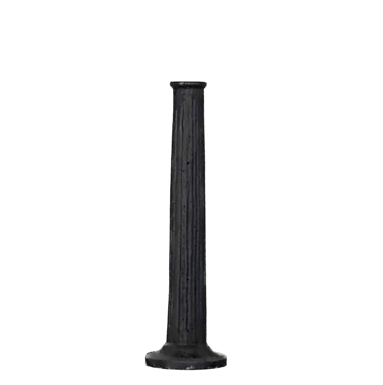 Ljusstake NOVA LARGE i gjutjärn antiksvart H:28cm - 7