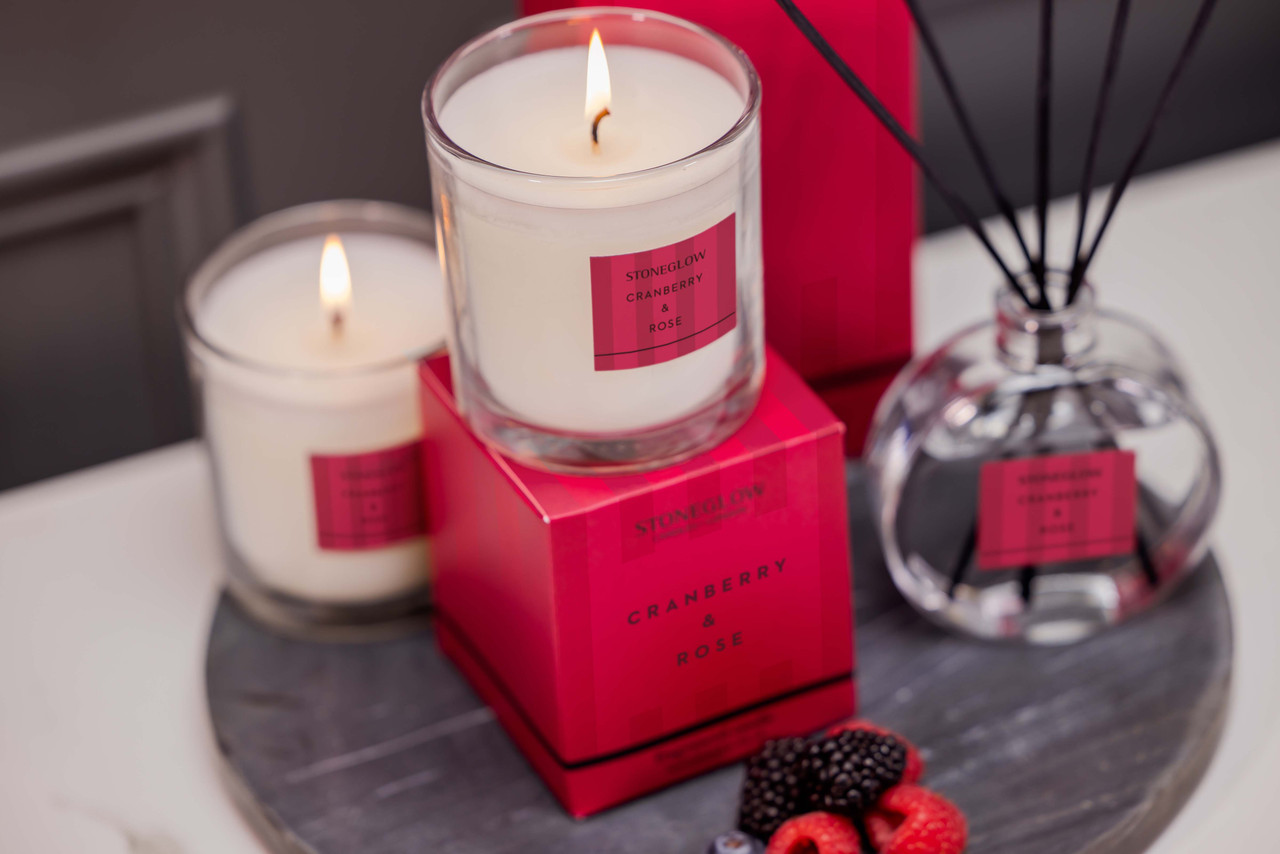 Doftljus Modern Classics – Cranberry & Rose 40H - 3