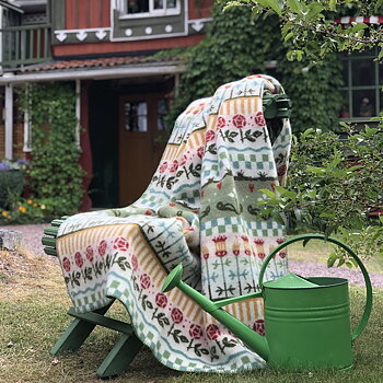 Ullfilt KLIPPAN KARIN i 100% ekologisk lammull – Multi 130x180cm