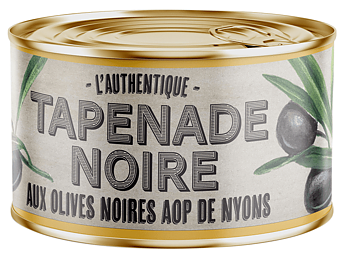 Tapenade Noire Authentique – Lyxig tapenade på svarta oliver 125g