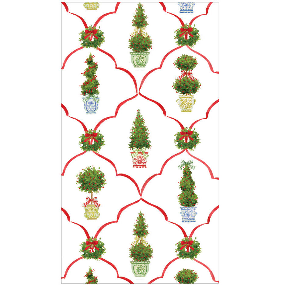 Servetter Buffé Petit Jardin De Noel