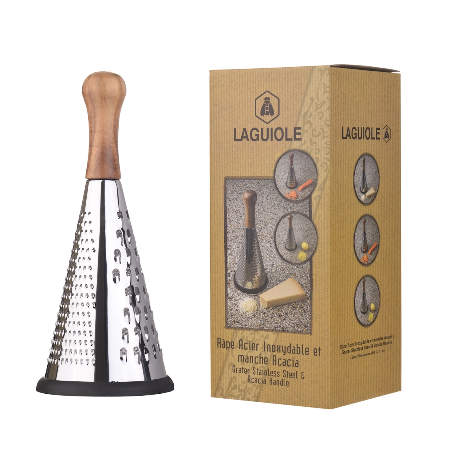 Rivjärn från Laguiole – stilren i rostfritt stål H:28,5cm - 6