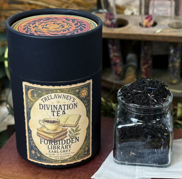 Mrs Trelawney's Forbidden library Earl Grey Ceylon & Keemun tea, 50g