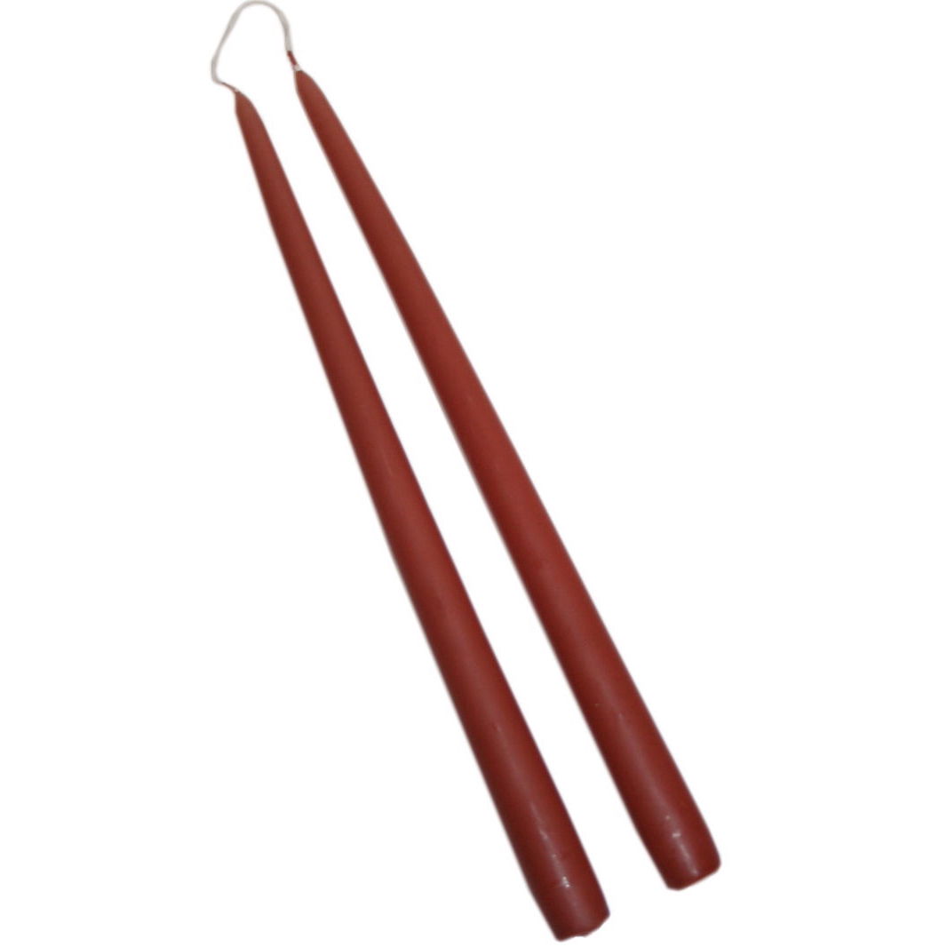 Antikljus / Parljus MATT TERRACOTTA H:32cm Pris/par
