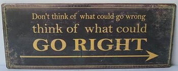 PLåTSKYLT – DON'T THINK OF WHAT COULD GO WRONG