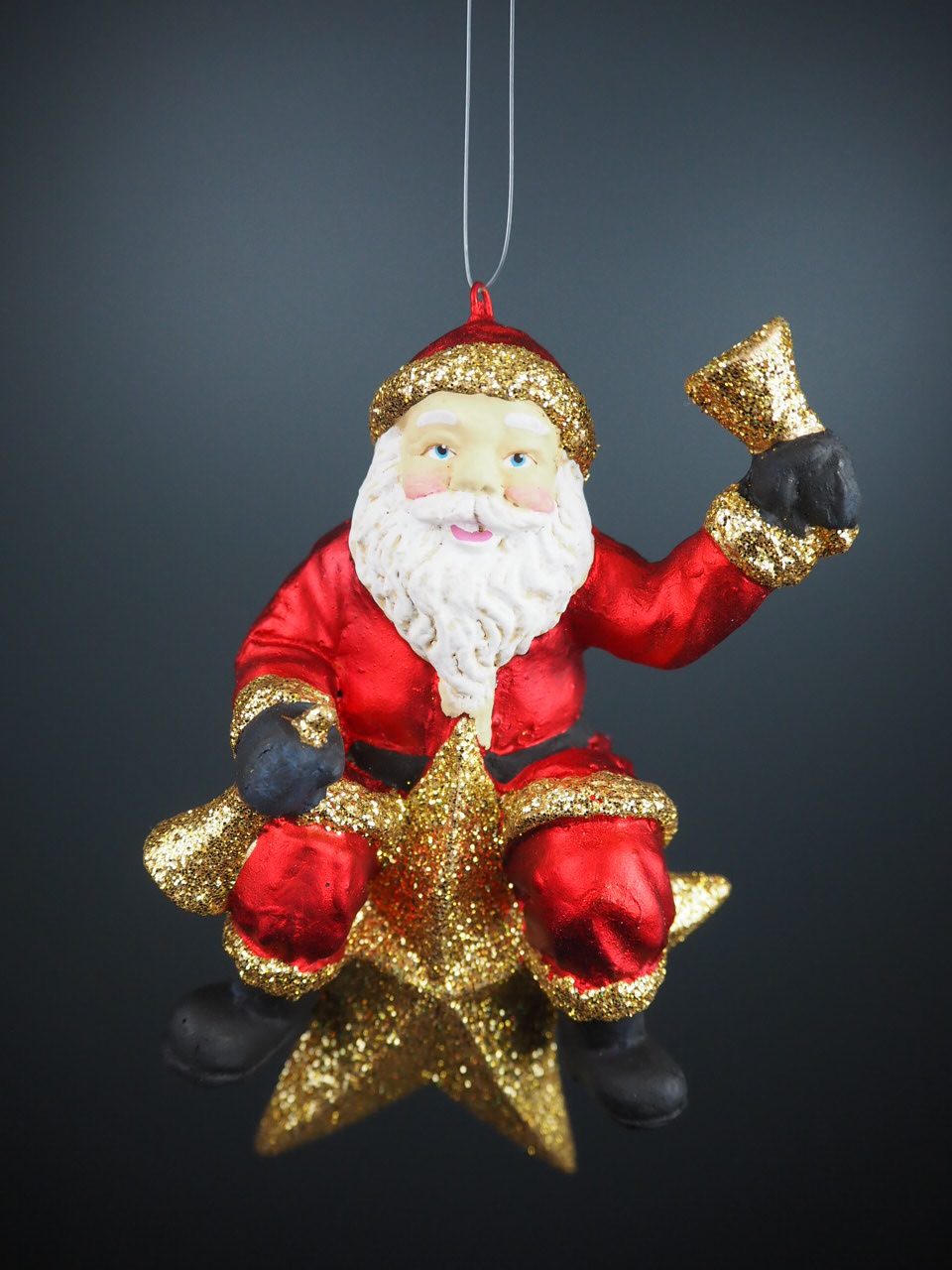Julkula SANTA ON STAR 9x7x14 cm - 2