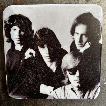 Glasunderlägg – The Doors
