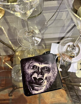 Glasunderlägg – Gorilla