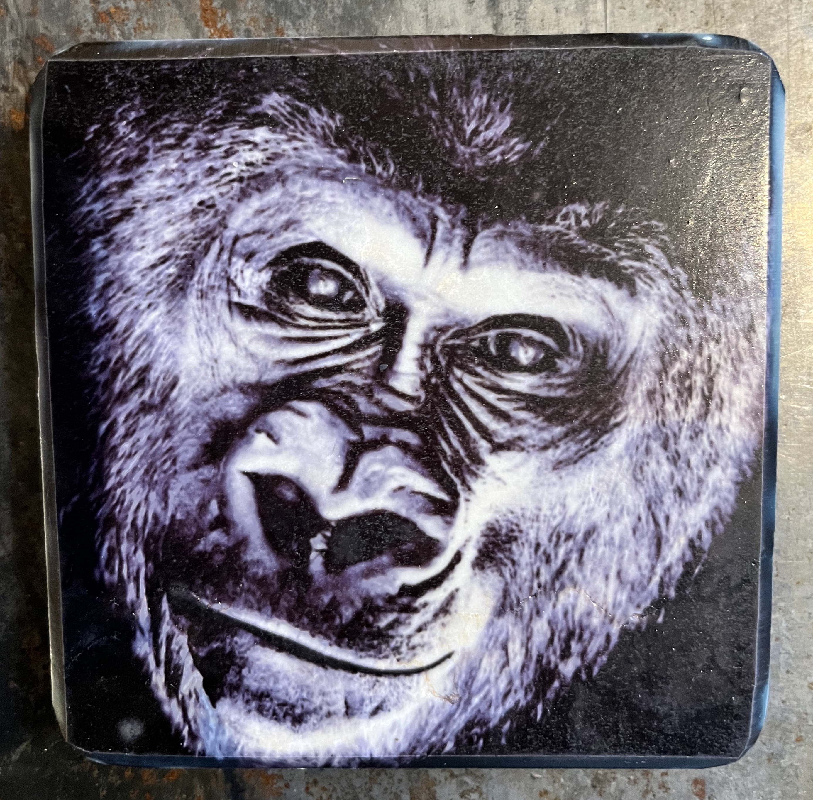 Glasunderlägg – Gorilla