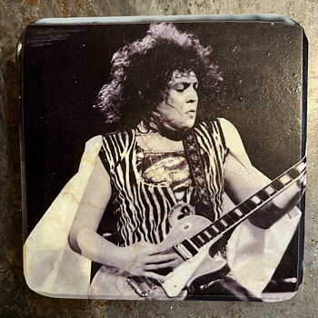 Glasunderlägg – Marc Bolan