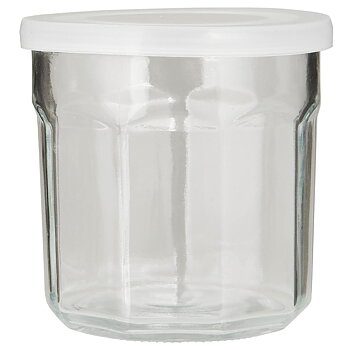 Glasburk / marmeladburk med lock 400ml