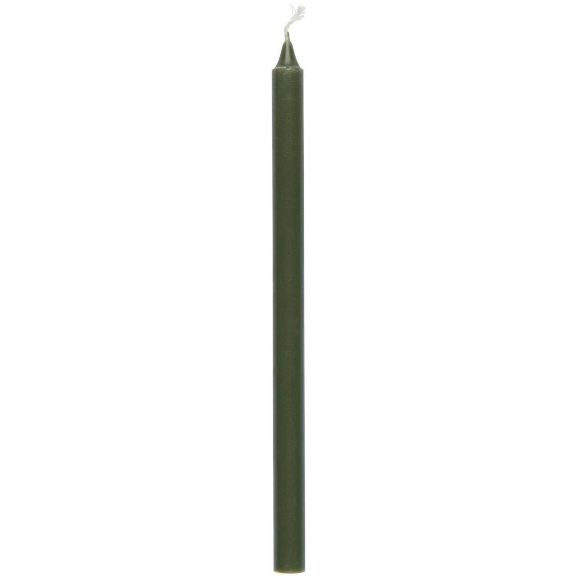 Julgransljus extra långt mossgrönt H:20cm Ø:1,3cm