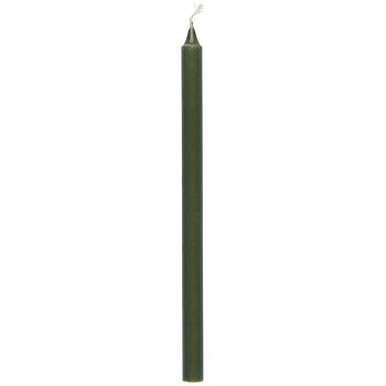 Julgransljus extra långt mossgrönt H:20cm Ø:1,3cm
