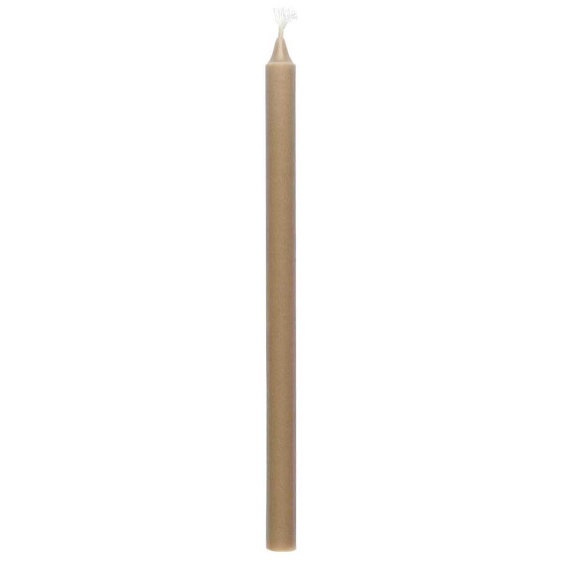 Julgransljus extra långt linne / hør  H:20cm Ø:1,3cm