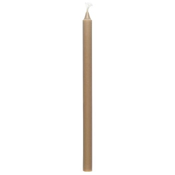 Julgransljus extra långt linne / hør  H:20cm Ø:1,3cm