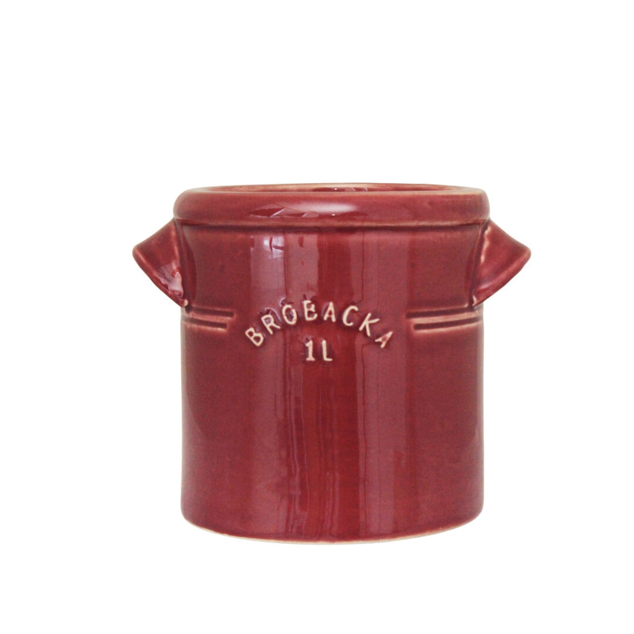 Krus / Kruka BROBACKA rak – Burgundy 1L - 3