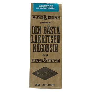 Klepper & Klepper Saltlakrits 200g