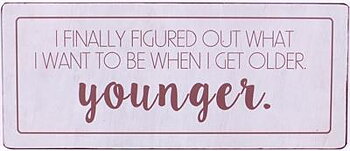 Plåtskylt – I finally figured out...