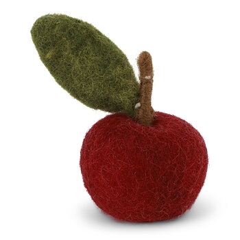 Tovat djupt rött äpple Fair Trade 5cm
