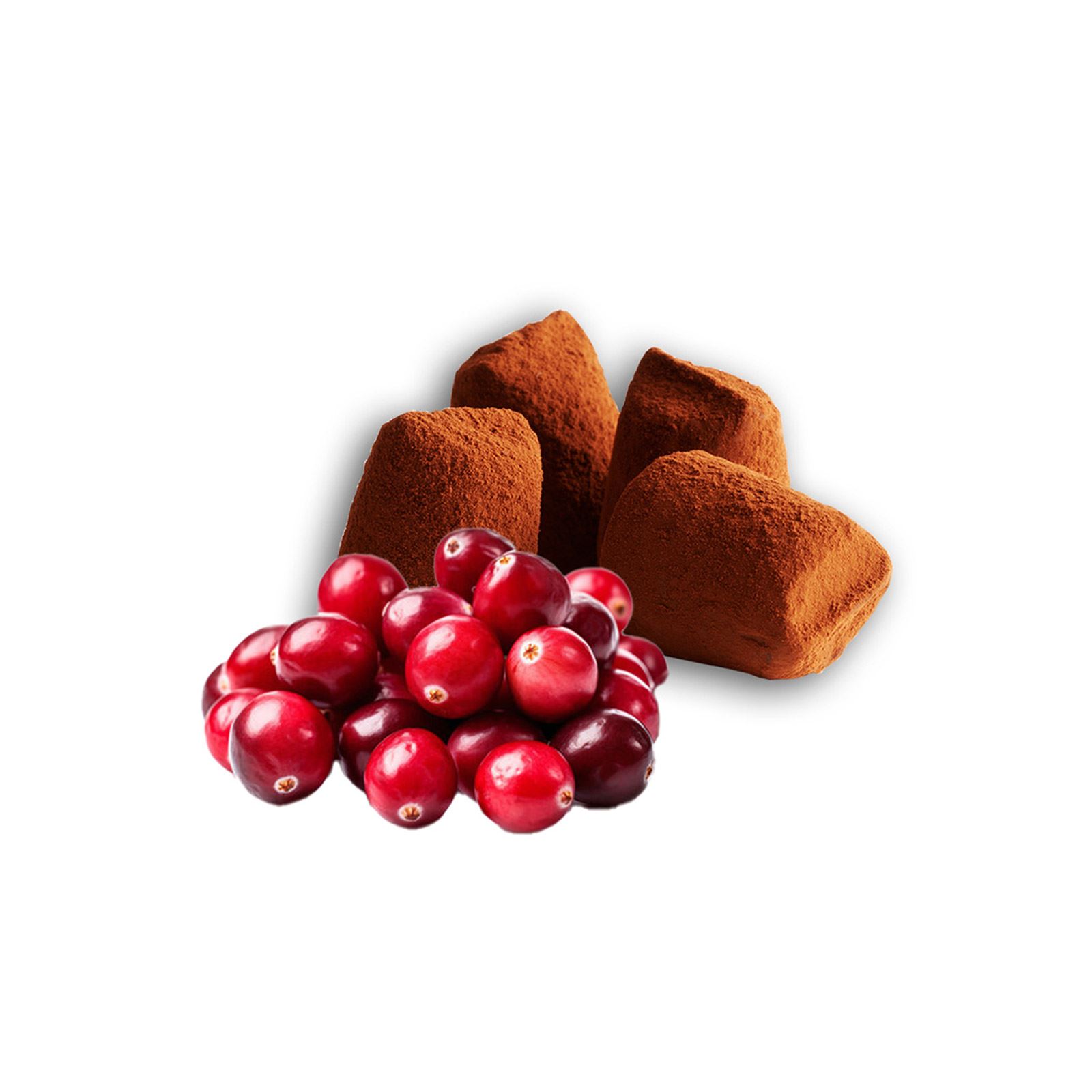 Mathez Truffes Fantaisie Paris Chic – krämiga chokladtryfflar med tranbär 100g - 2