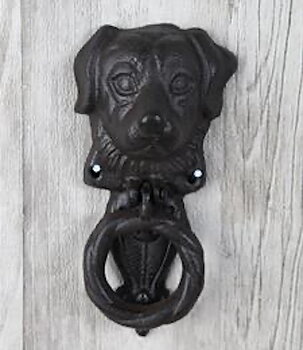 DÖRRKLÄPP HUNDHUVUD 17CM